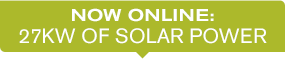 Now Online: Quadruple the Solar Power. 27KW Online
